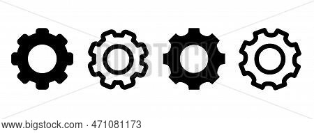 Setup And Settings Icons Set. Collection Of Simple Linear Web Icons Such Installation, Settings, Opt