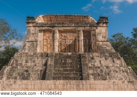 Ancient Ruins Of The Large Pre-columbian City Chichen Itza, Built By The Maya People, Mexico