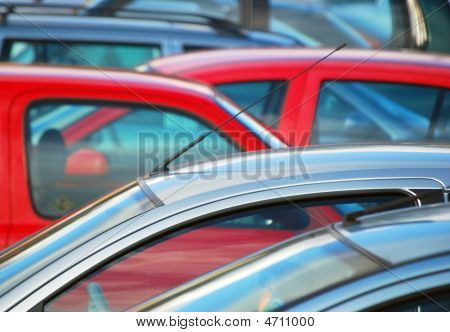 รถยนต์ parked