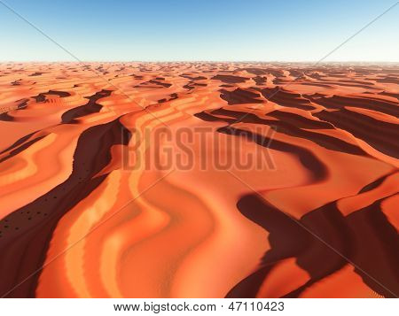 Dune af sands - naturlige tekstur