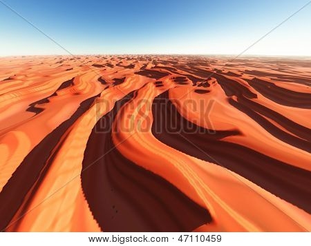 Dune af sands - naturlige tekstur