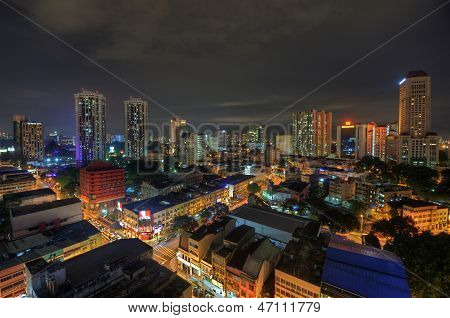 Kuala Lumpur City bei Nacht