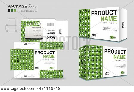 Cosmetic Box Design, Supplements Box Template, Package Design Template, 3d Box Packaging Design, Cos