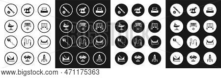 Set Abacus, Soccer Goal With Ball, Swing Boat, Baseball Bat, Double Swing, Horse Saddle, Boat And Ki