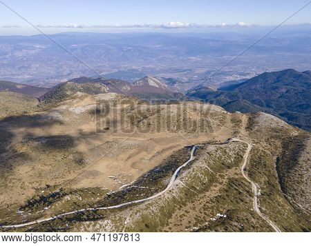 Aerial View Of Pirin Mountain Near Orelyak Peak, Bulgaria