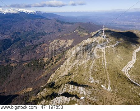 Aerial View Of Pirin Mountain Near Orelyak Peak, Bulgaria