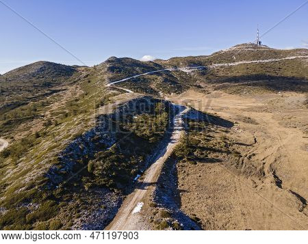 Aerial View Of Pirin Mountain Near Orelyak Peak, Bulgaria