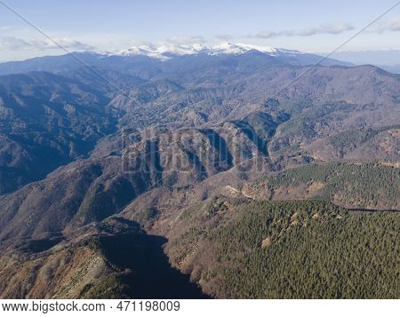 Aerial View Of Pirin Mountain Near Orelyak Peak, Bulgaria