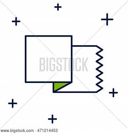 Filled Outline Textile Fabric Roll Icon Isolated On White Background. Roll, Mat, Rug, Cloth, Carpet 