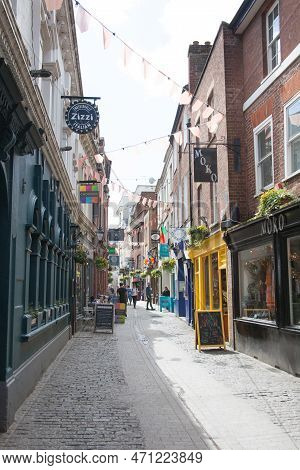 Views Along Gandy Street In Exeter, Devon In The Uk, Taken The 19th May 2022views Of The River Exe A