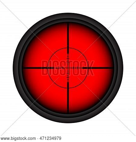 Various Weapon Thermal Infrared Sight, Sniper Rifle Optical Scope. Hunting Gun Viewfinder With Cross