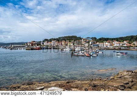 The Fishermen Village Of Camarinas In Galicia, Spain, Europe