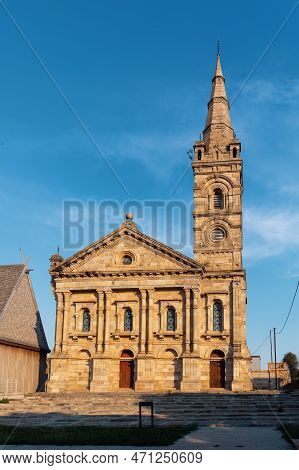 Besakana Chappel, Church In Historical Center Of Royal Palace Complex Rova Of Antananarivo, Madagasc