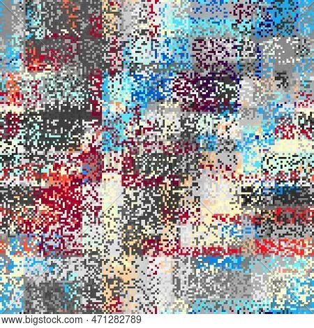 Pattern Of A Random Small Dots. Seamless Image