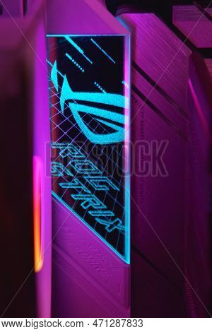 Luminous Panel For Asus Rog Strix X670E Gaming Wi-fi Motherboard
