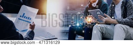 Digital Transformation Technology Strategy, Iot, Internet Of Things. Transformation Of Ideas And The