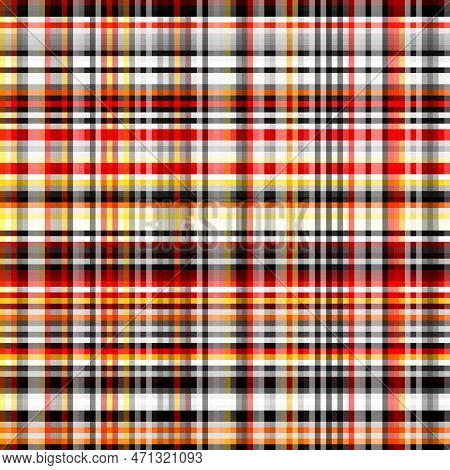 Abstract Seamless Pattern. Plaid Pattern With Lines