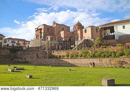 Convent Of Santo Domingo Church, Built Over The Coricancha, The Temple Of The Sun Of The Incas, Hist