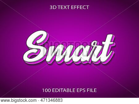 3d Smart Editable Text Effect Theme Style