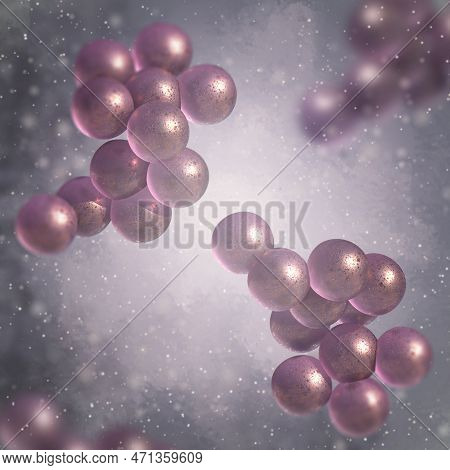 Medical Background, Staphylococcus Bacteria Gram-positive Aerobic Microorganisms, Cause Skin Infecti