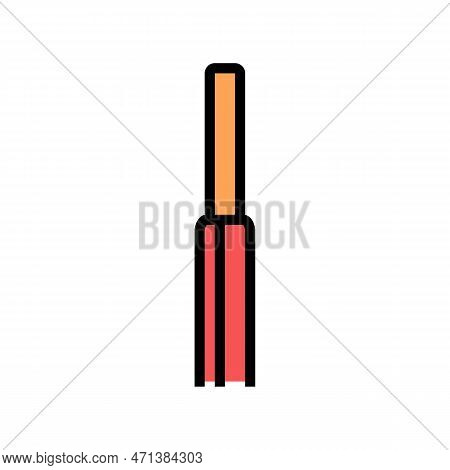 Single Strand Wire Color Icon Vector Illustration