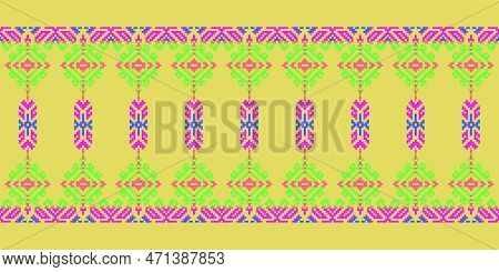Seamless Pattern Songket Backgrounds Vector  Ready Eps 10