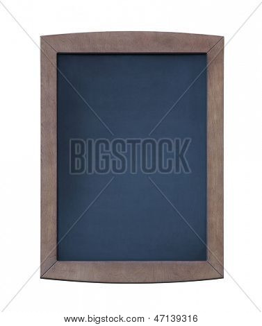 Drewniane menu płyty z ścieżki przycinającej