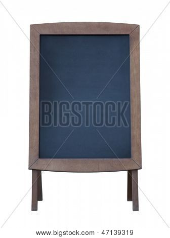 Drewniane menu płyty z ścieżki przycinającej