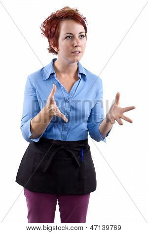 Angry Waitress