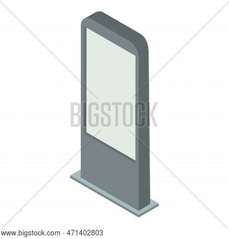Citylight Icon. Isometric Of Citylight Icon For Web Design Isolated On White Background