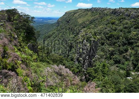 The Pinnacle Rock At Graskop In South Africa
