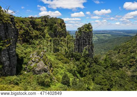 The Pinnacle Rock At Graskop In South Africa