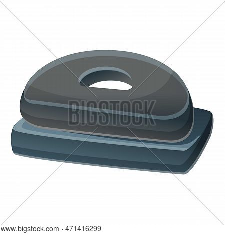 Education Hole Puncher Icon. Cartoon Of Education Hole Puncher Icon For Web Design Isolated On White