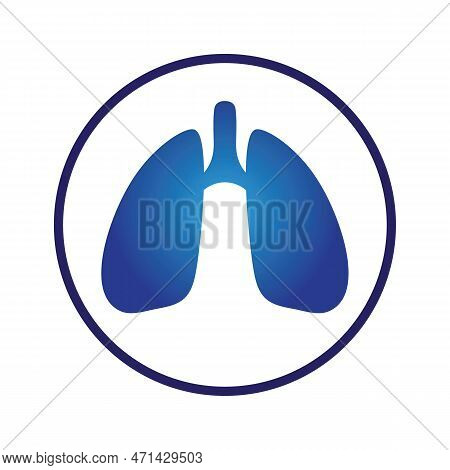 Lung Logo Design Vector For Your Business