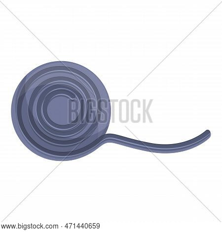 Absorption Sound Roll Icon. Cartoon Of Absorption Sound Roll Icon For Web Design Isolated On White B