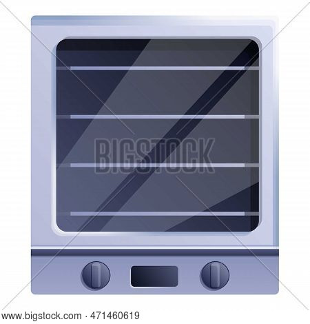 Cooker Convection Oven Icon. Cartoon Of Cooker Convection Oven Icon For Web Design Isolated On White