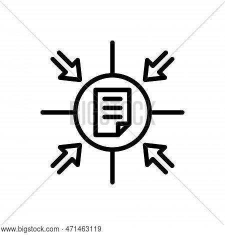 Black Line Icon For Specifically Especially In-particular Considerably Extraordinarily Categorically