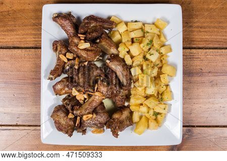 Costillas Al Ajillo