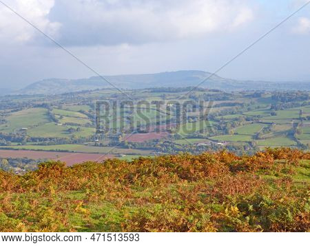 The Ridge Above Pandy In The Brecon Beacons, Wales