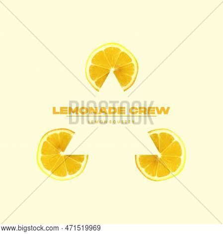 Lemonade Crew Badge Clip Art Template Printable Design Emblem Text Squeezy.