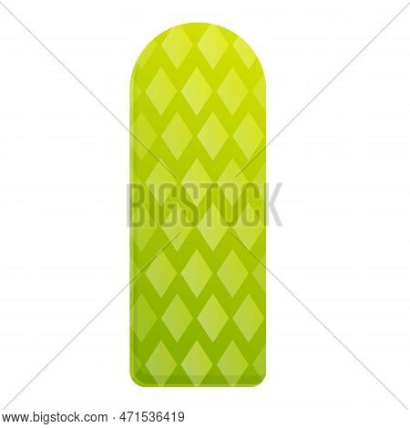 Bookmark With Lozenges Icon. Cartoon Of Bookmark With Lozenges Icon For Web Design Isolated On White