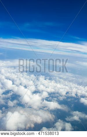 Clouds From The Plane Through The Window Atmosphere Egology Travel