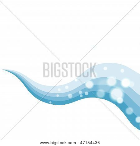Abstrato azul