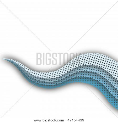 Abstrato azul