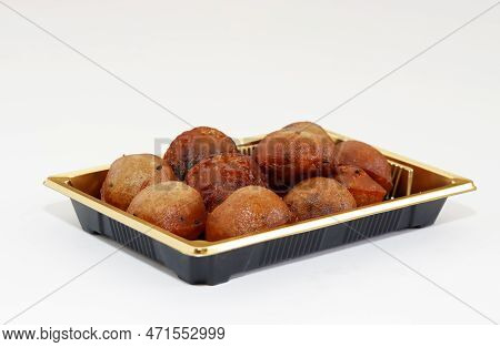 Kerala Tasty Sweet Snack Unniyappam In White Background