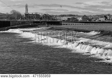 Trews Weir On The River Exe
