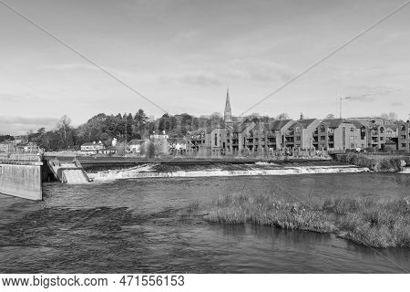Trews Weir In The River Exe In Exeter