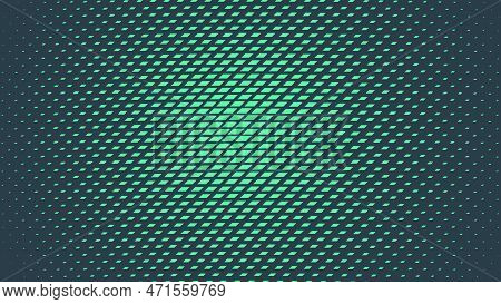 Parallelogram Halftone Vector Dynamic Radial Gradient Eye Catching Abstract Background. Modern Half 
