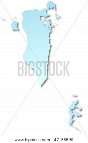 バーレーンの地図