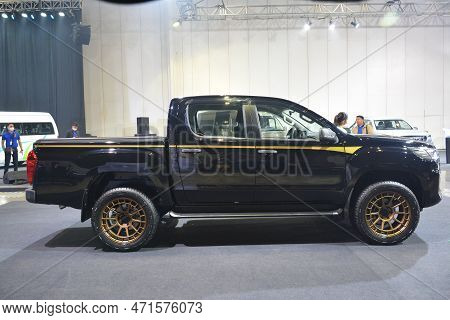 Pasay, Ph - Feb 11 - Foton Thunder Pick Up At Foton Big Show On February 11, 2023 In Pasay, Philippi